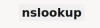 nslookup